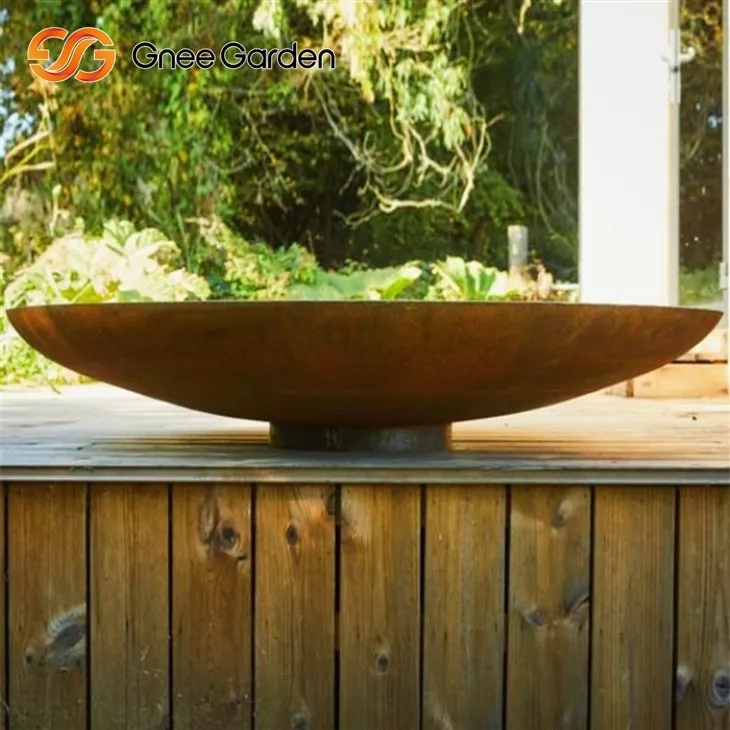 Corten Classic Fire Bowl Rustic Charm