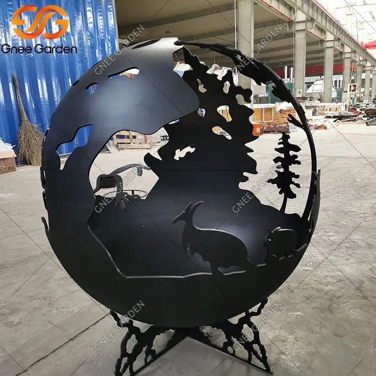 Bola Api Corten Deer