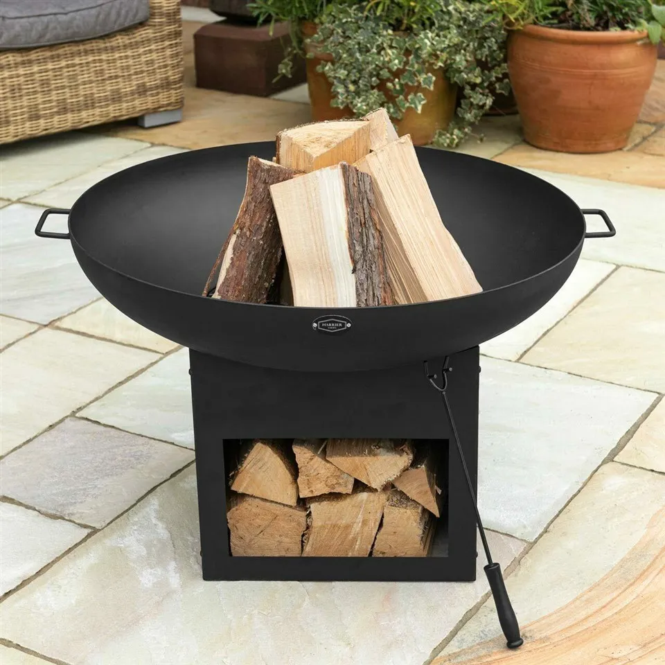 Corten Steel BBQ Hiburan Luaran
