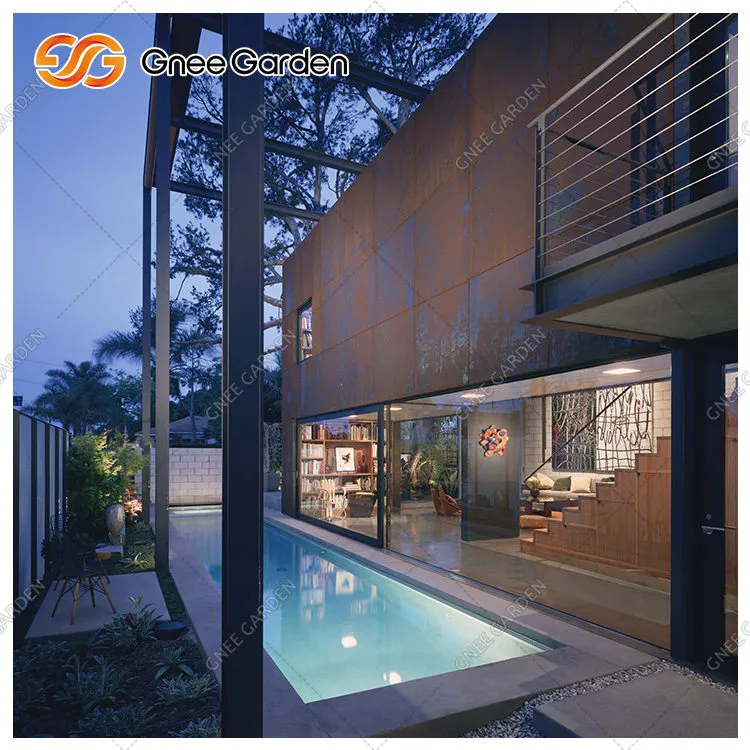 Lembaran keluli corten untuk dinding