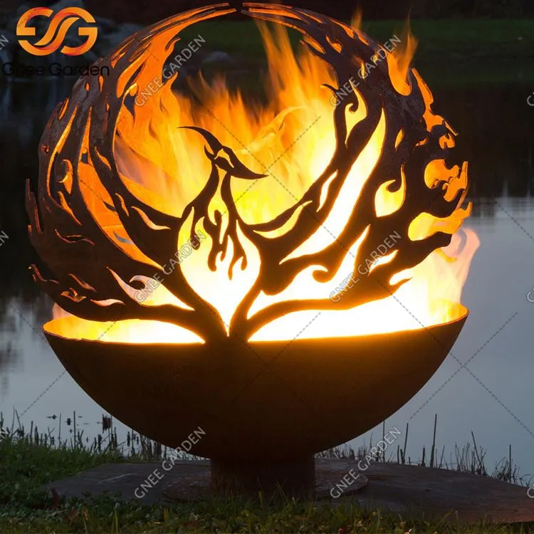 Bola Sfera Keluli Corten