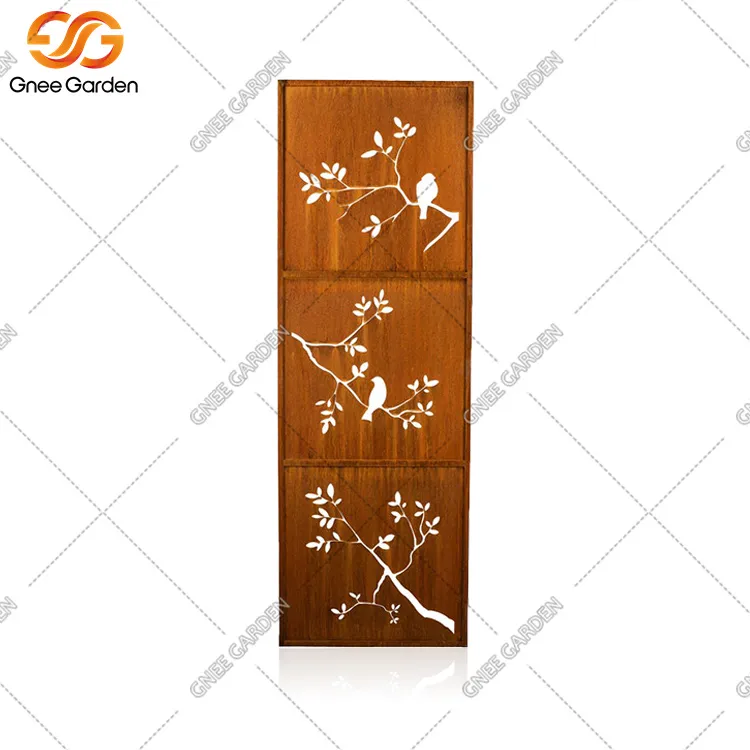 Skrin Corten Potongan Laser