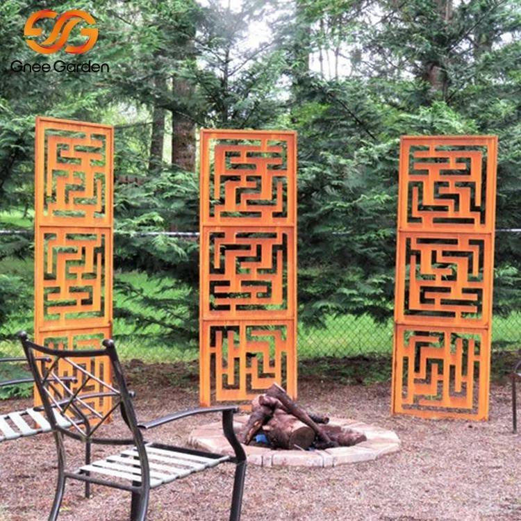 Panel Keluli Corten Pemotong Laser