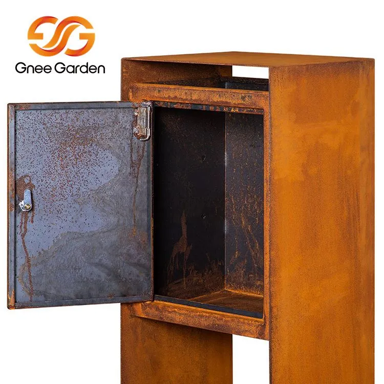 Peti Mel Keluli Logam Corten