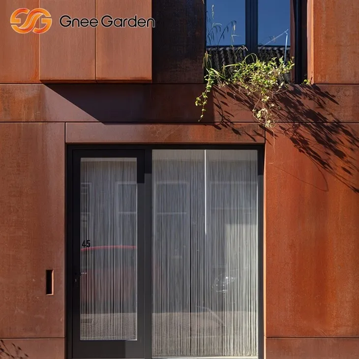 Pelapisan keluli patina semula jadi