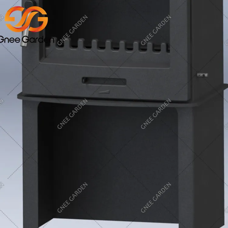 Dapur Pembakaran Kayu Besi Tuang Luaran