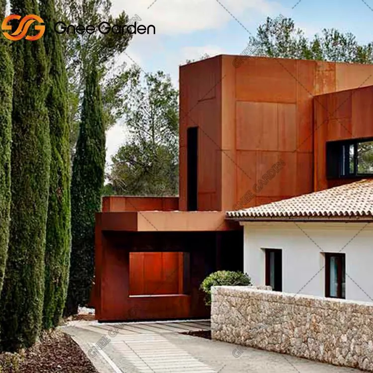 Dinding tirai moden luar